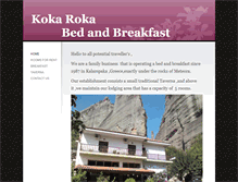 Tablet Screenshot of kokaroka.com